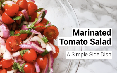 Marinated Tomato Salad — Video Recipe