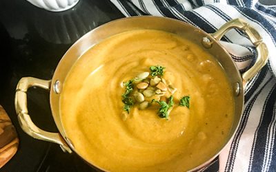 Slow Cooker Curried Butternut Squash Soup — Recipe