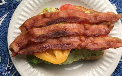 BLT with Creamy Avocado Spread